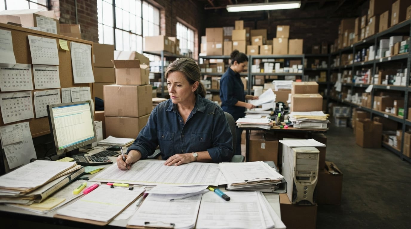 The manual process 3pl companies replaces