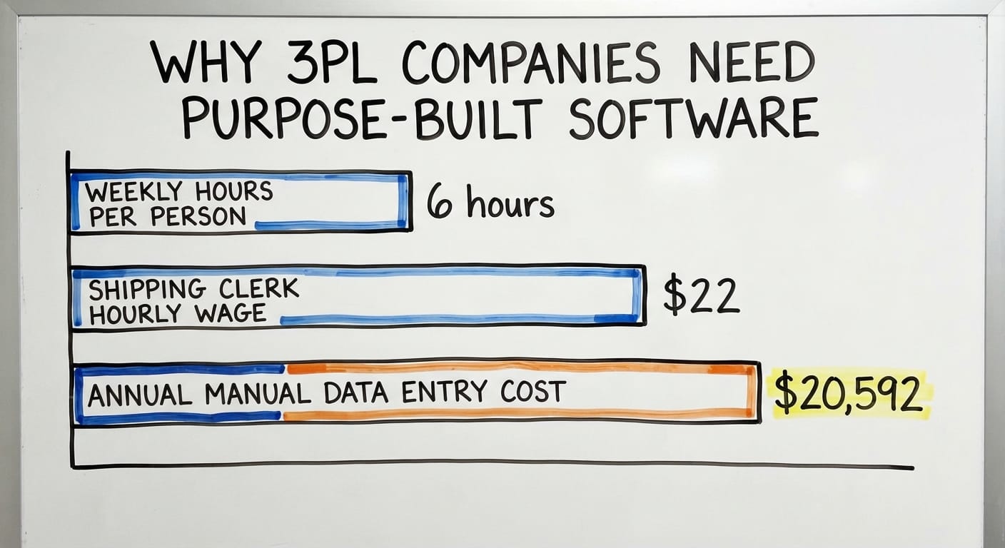 Why 3PL Companies Need Purpose-Built Software, in figures