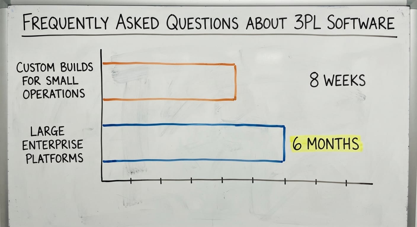 Frequently Asked Questions About 3PL Software, in figures