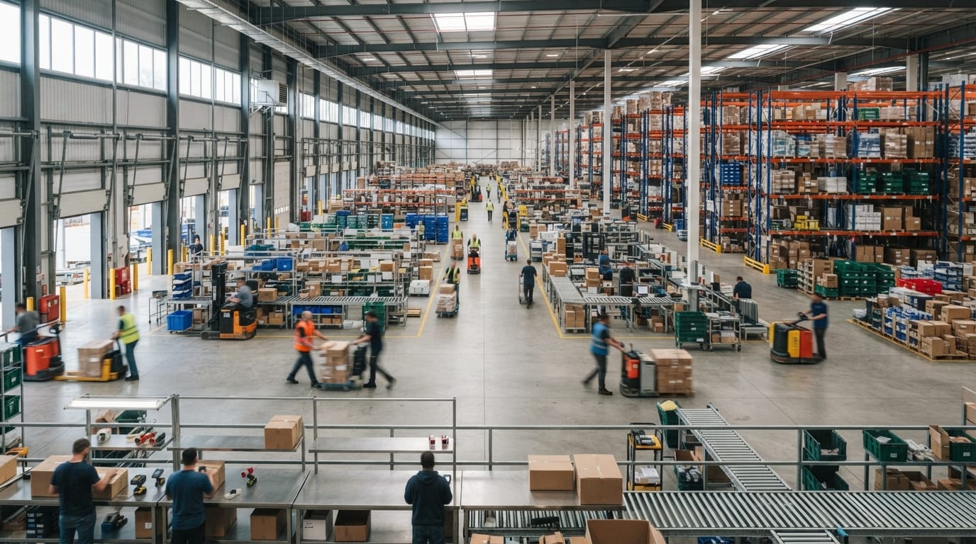 The wider operation that 3pl software runs