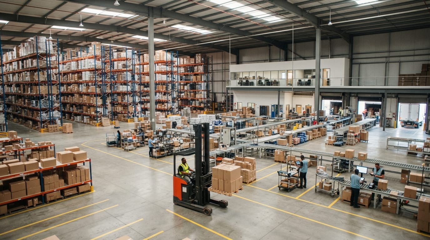 The wider operation that 3pl warehouse management system runs