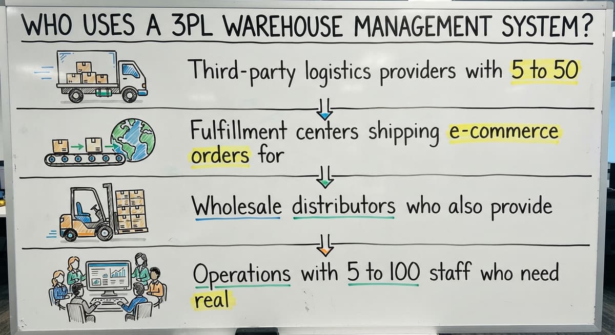 Who Uses a 3PL Warehouse Management System?, drawn out