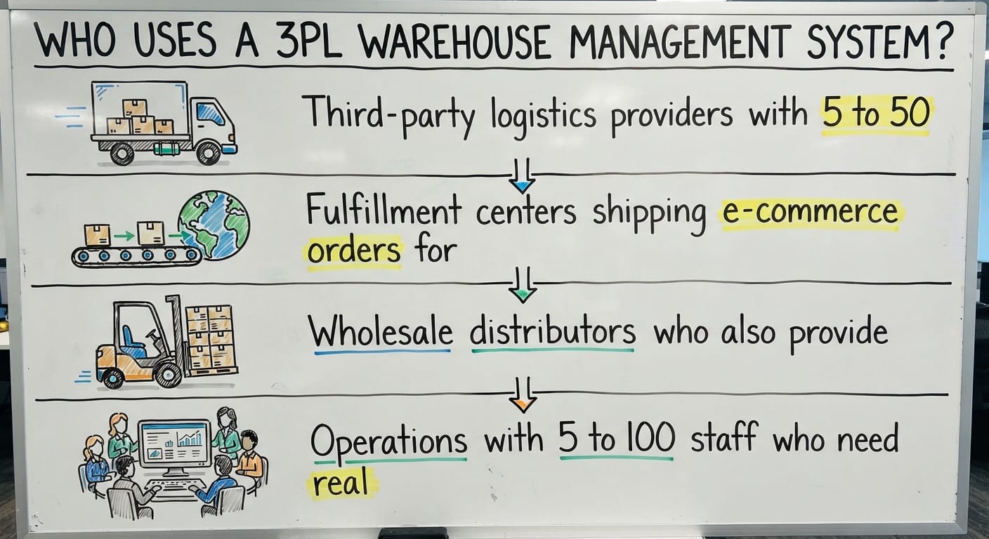 Who Uses a 3PL Warehouse Management System?, drawn out
