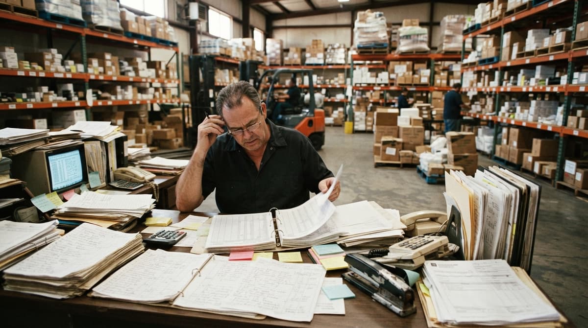 The manual process 7 types of inventory replaces