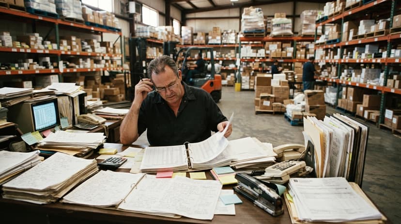 The manual process 7 types of inventory replaces