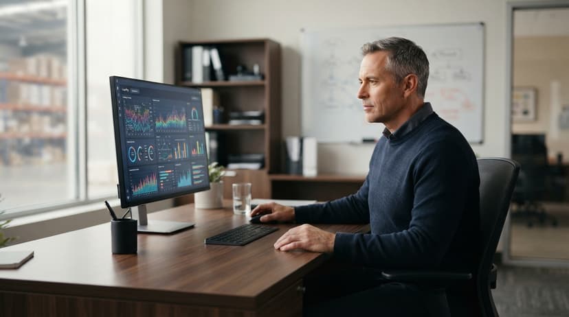 Reviewing the figures automated inventory management system produces