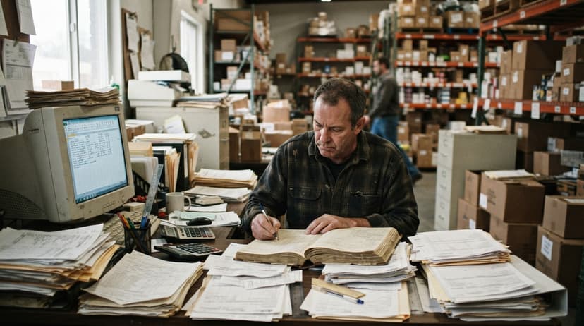 The manual process automated inventory management system replaces
