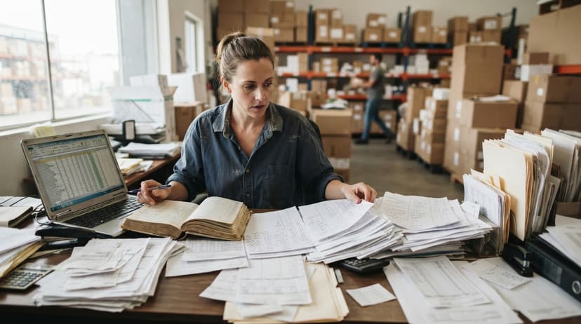 The manual process barcode producer replaces