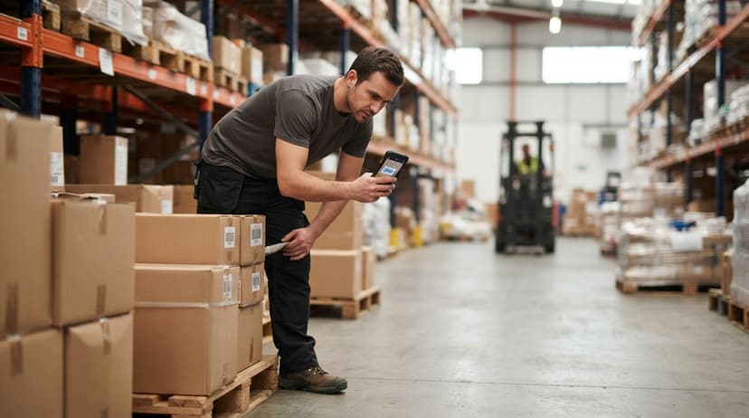 The team who would use barcode scanner app ios, mid-task