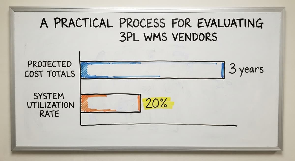 A Practical Process for Evaluating 3PL WMS Vendors, in figures