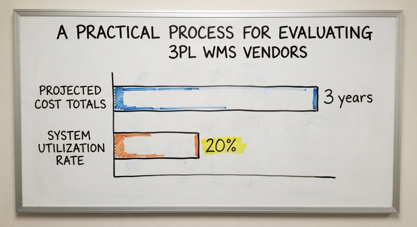 A Practical Process for Evaluating 3PL WMS Vendors, in figures