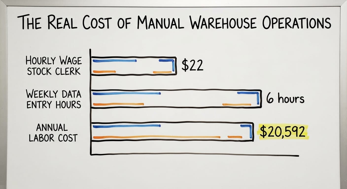 The Real Cost of Manual Warehouse Operations, in figures