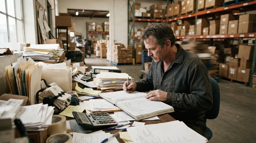 The manual process classification of inventory replaces