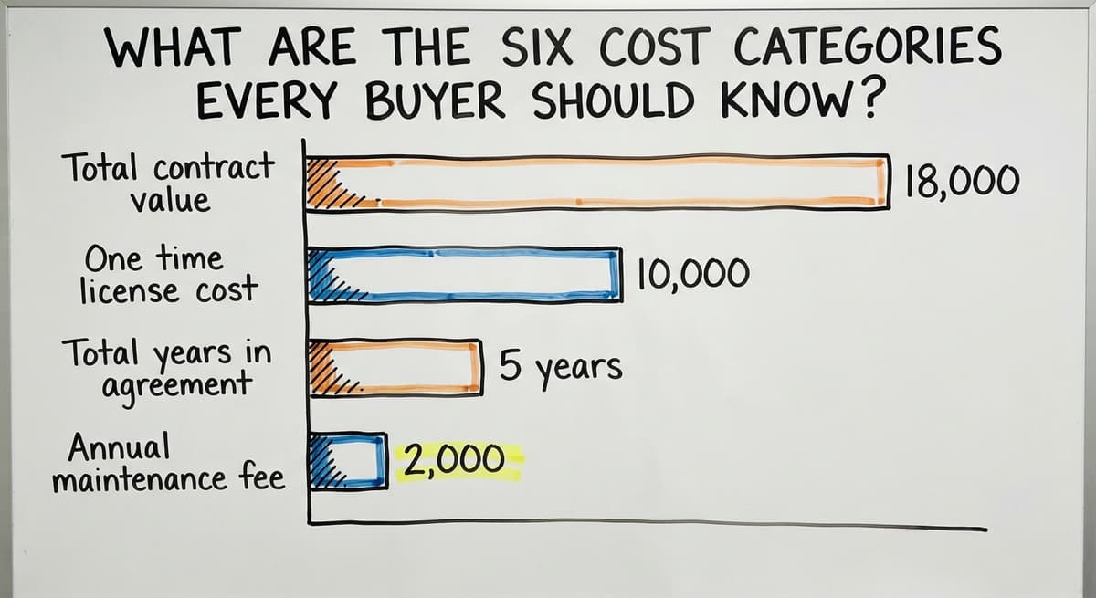 What Are the Six Cost Categories Every Buyer Should Know?, in figures