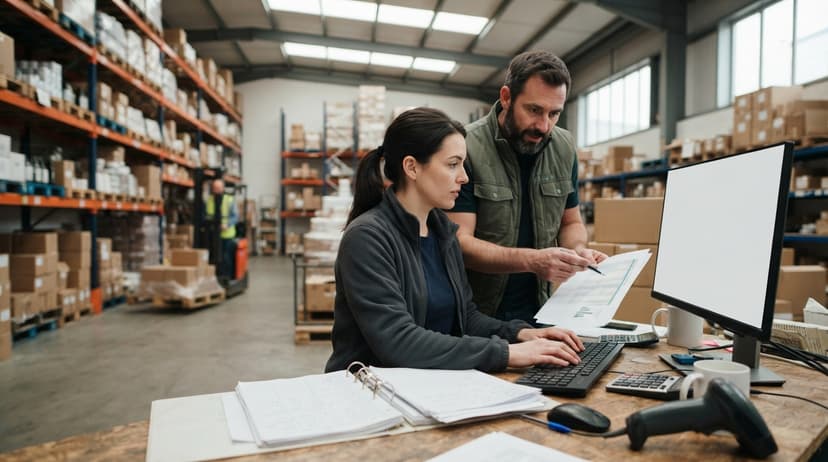 The team who would use costing inventory, mid-task