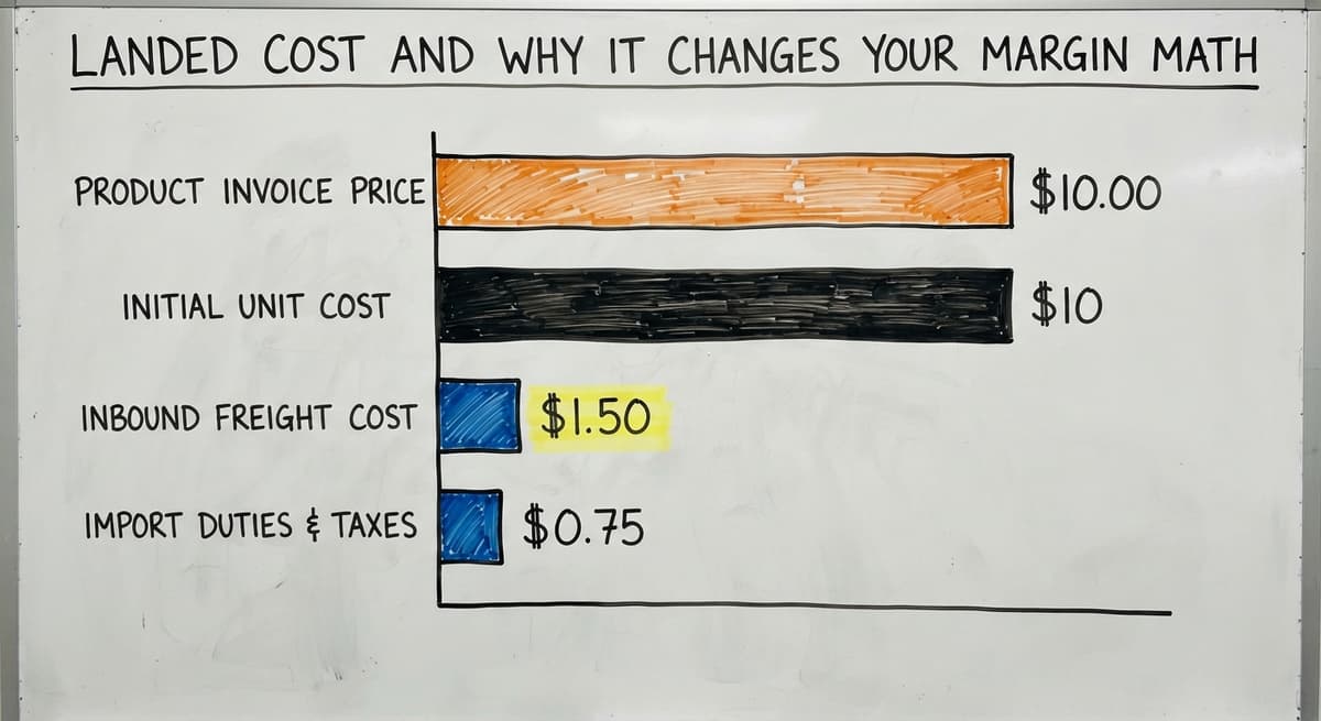 Landed Cost and Why It Changes Your Margin Math, in figures