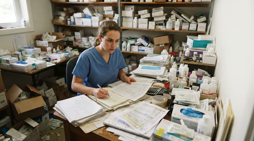 The manual process dental inventory management replaces
