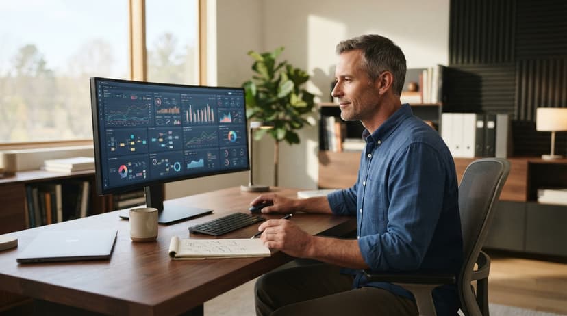 Reviewing the figures distribution management software produces