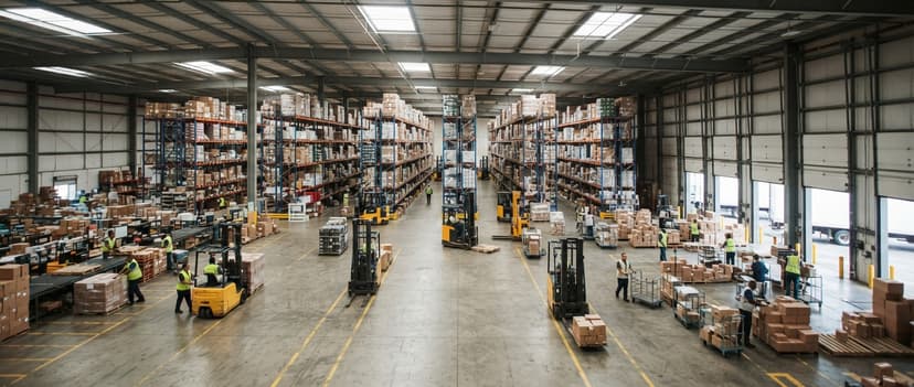 The wider operation that distribution management software runs