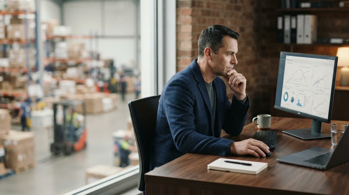 Reviewing the figures excess inventory produces