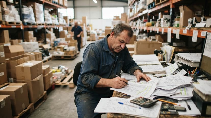 The manual process find beginning inventory replaces