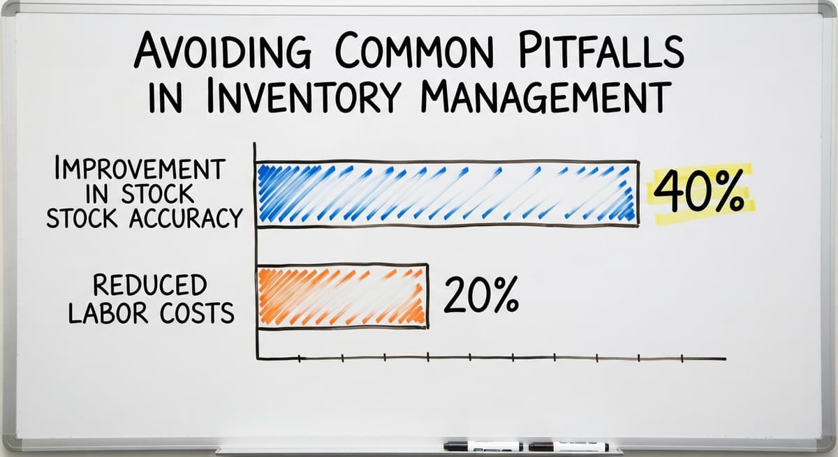 Avoiding Common Pitfalls in Inventory Management, in figures