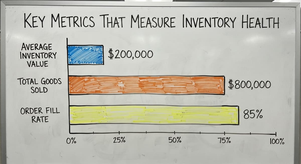 Key Metrics That Measure Inventory Health, in figures