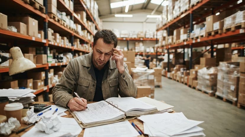 The manual process how barcode scanning works replaces