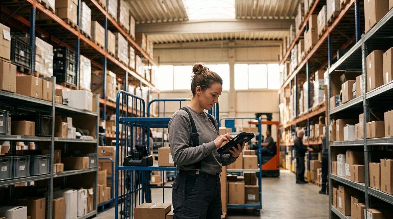 The team who would use how to choose a warehouse management system, mid-task