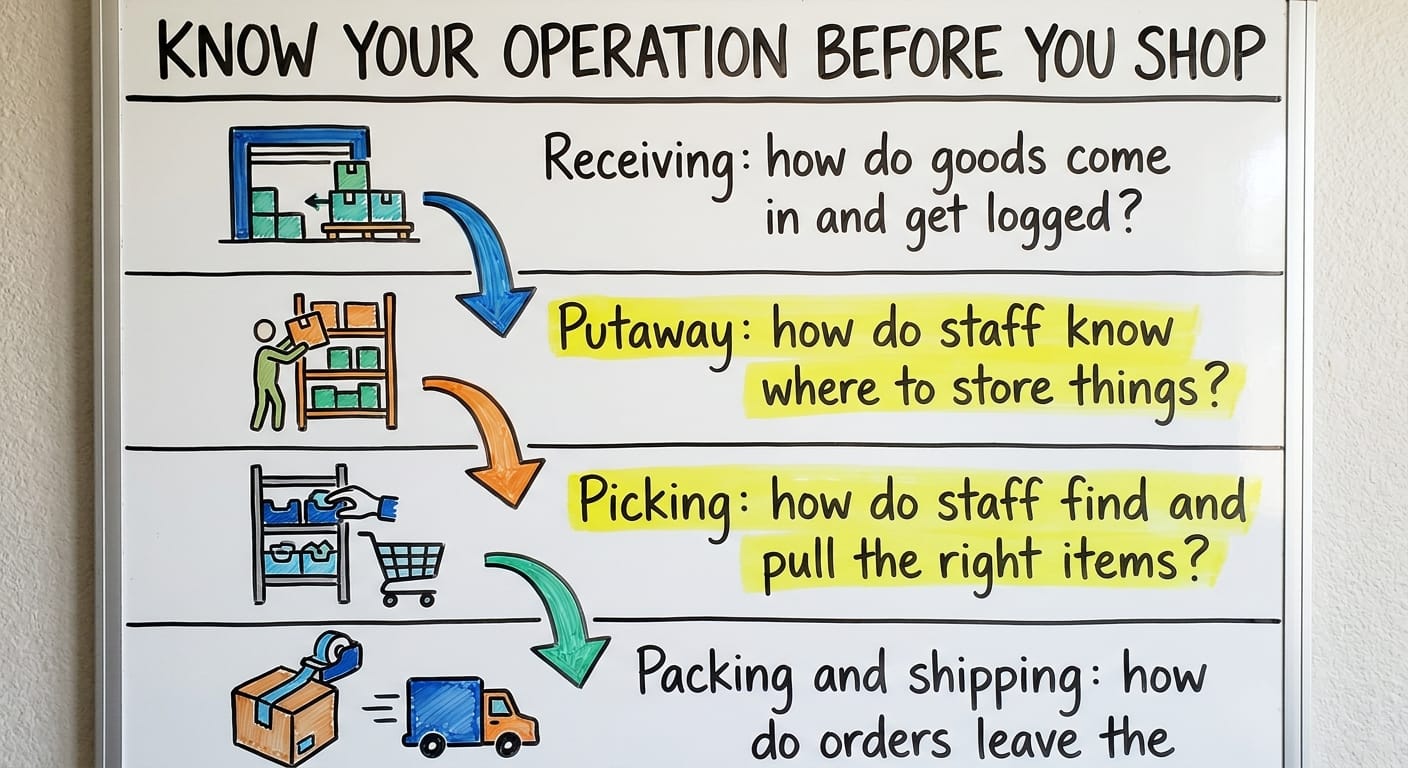 Know Your Operation Before You Shop, drawn out