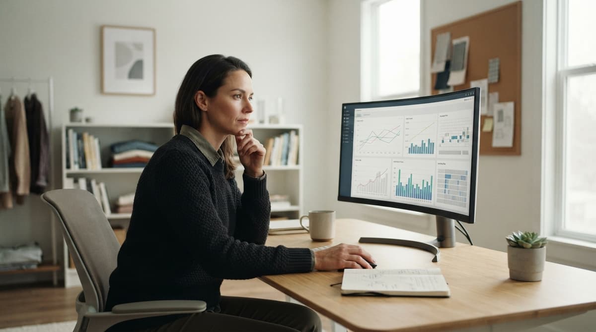 Reviewing the figures how to keep track of boutique inventory produces