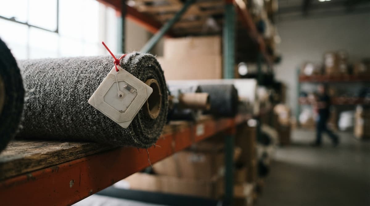 Close detail from the work how to keep track of consignment inventory supports