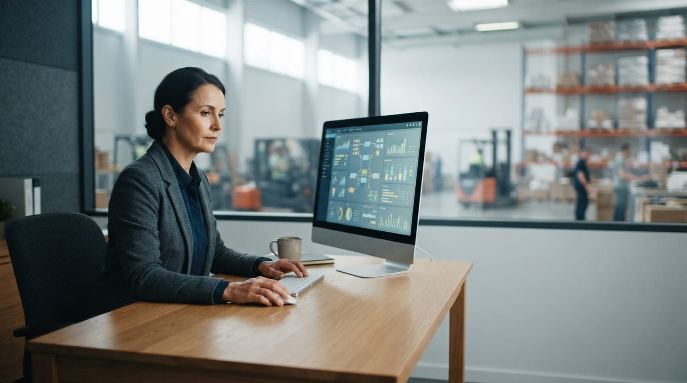 Reviewing the figures how to keep track of inventory in warehouse produces