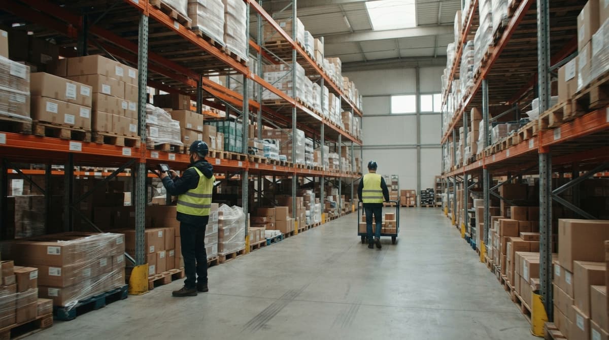 how to keep track of inventory in warehouse