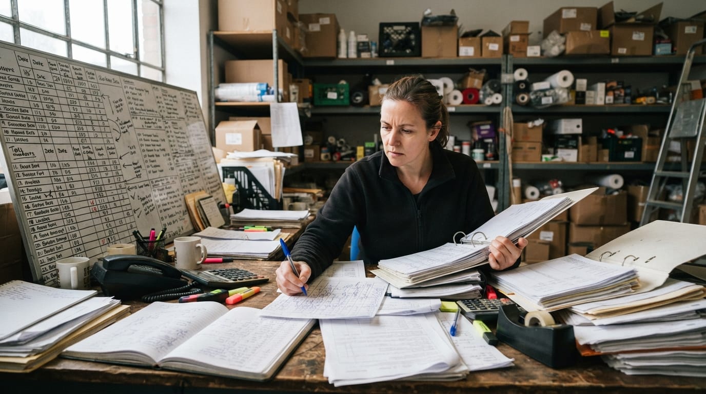 The manual process how to keep track of inventory small business replaces