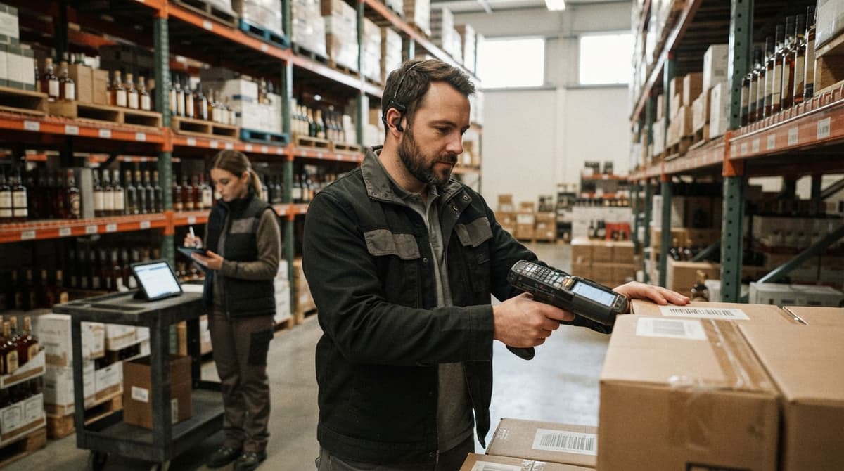 The team who would use how to keep track of liquor inventory, mid-task