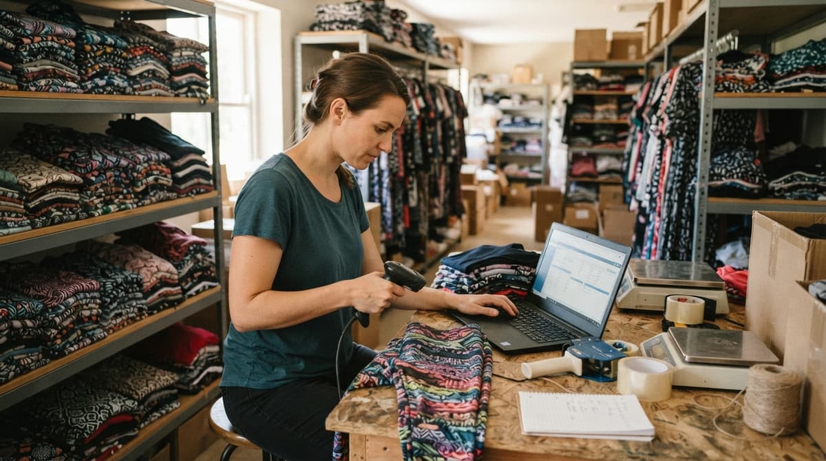 The team who would use how to keep track of lularoe inventory, mid-task