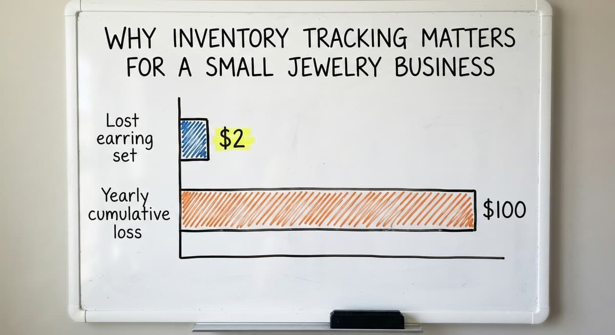 Why Inventory Tracking Matters for a Small Jewelry Business, in figures