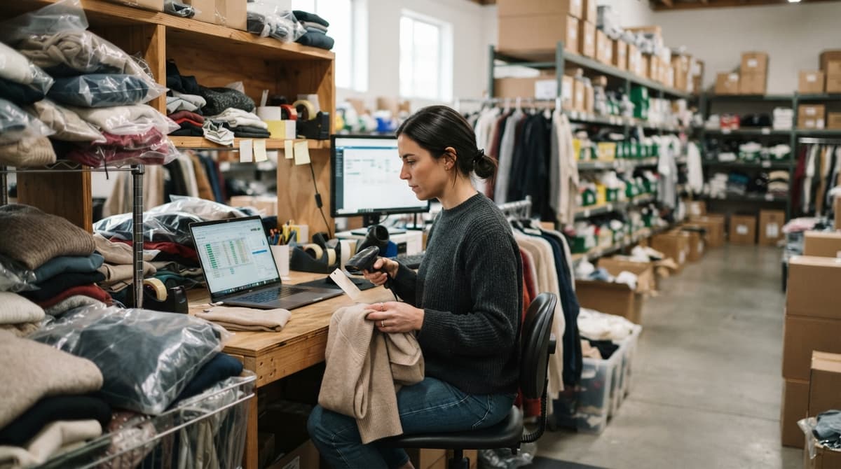 The team who would use how to keep track of poshmark inventory, mid-task