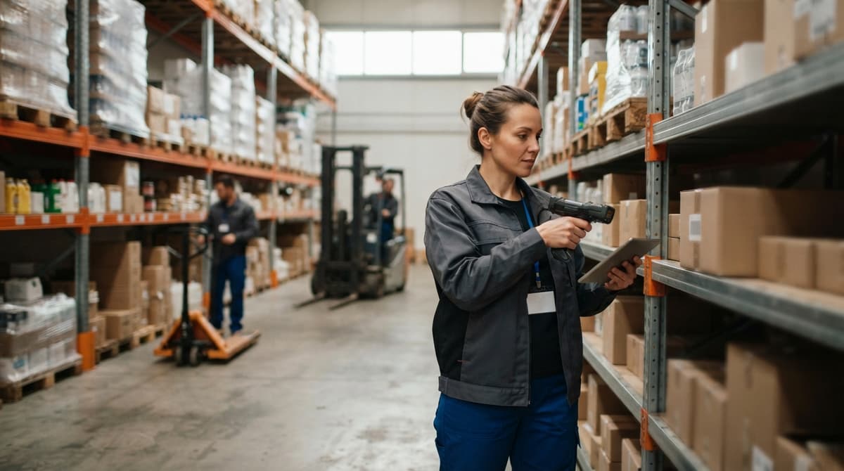 The team who would use how to keep track of product inventory, mid-task