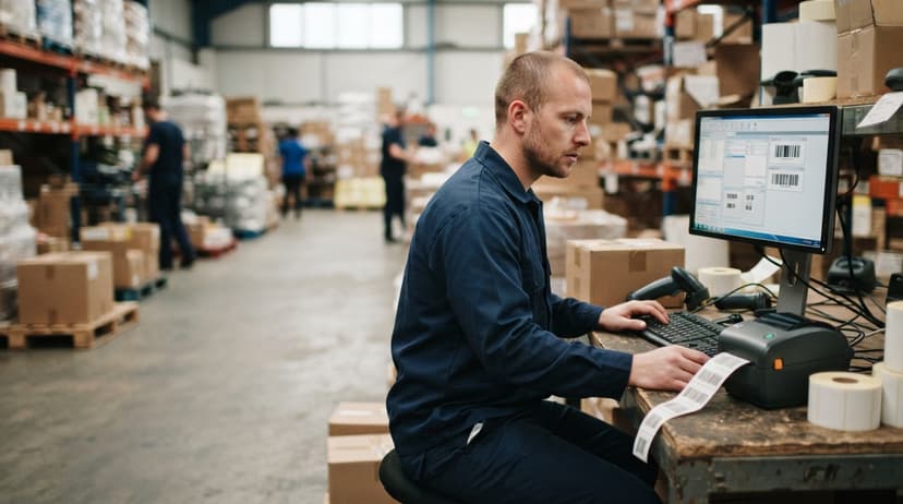 The team who would use how to make your own barcode, mid-task