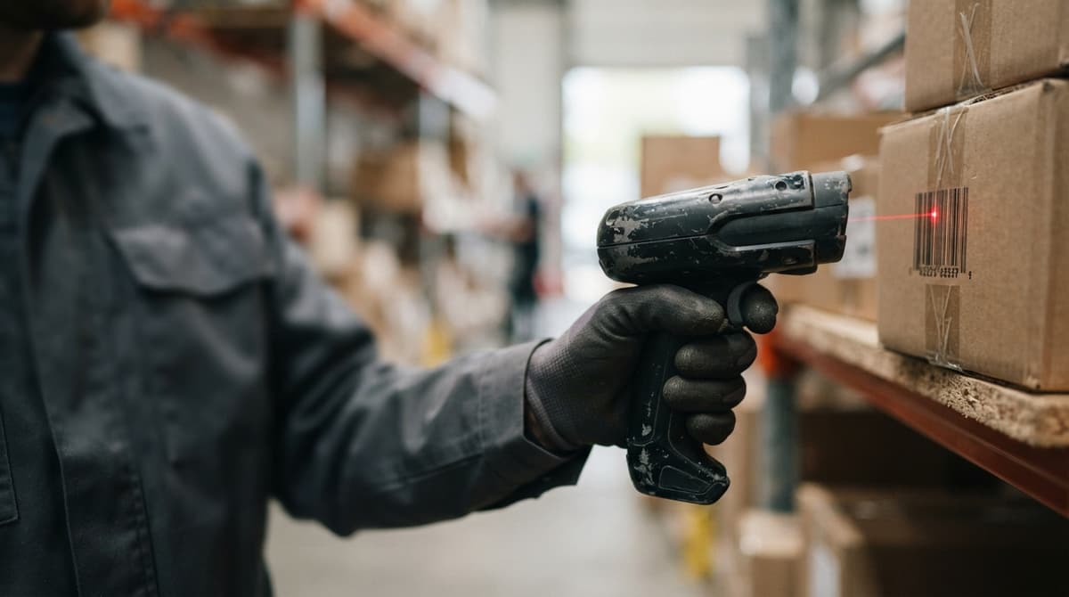 Close detail from the work how to manage hardware inventory supports