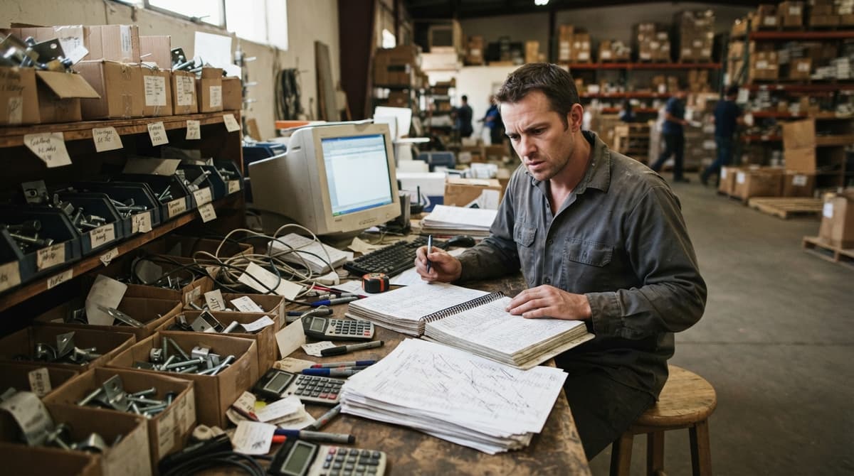 The manual process how to manage hardware inventory replaces