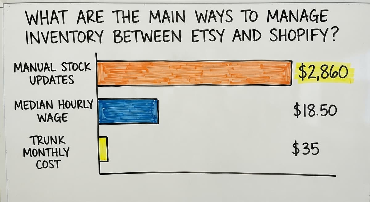 What Are the Main Ways to Manage Inventory Between Etsy and Shopify?, in figures