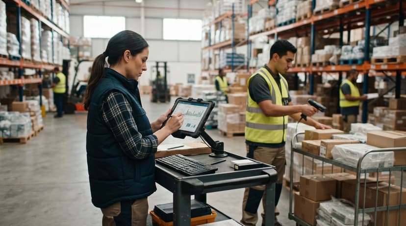 The team who would use how to manage inventory efficiently, mid-task