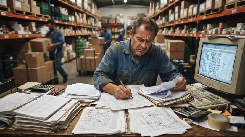 The manual process how to manage inventory efficiently replaces