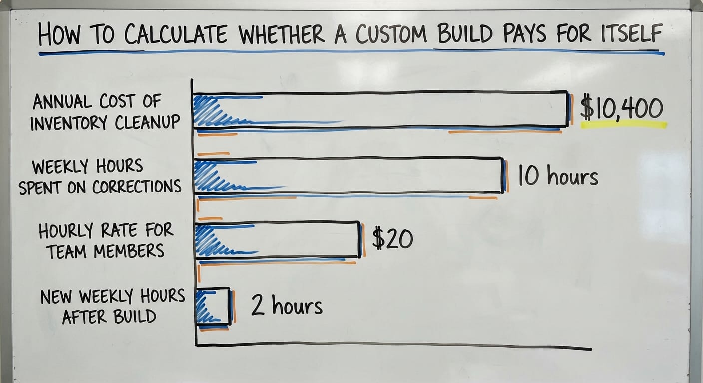 How to Calculate Whether a Custom Build Pays for Itself, in figures