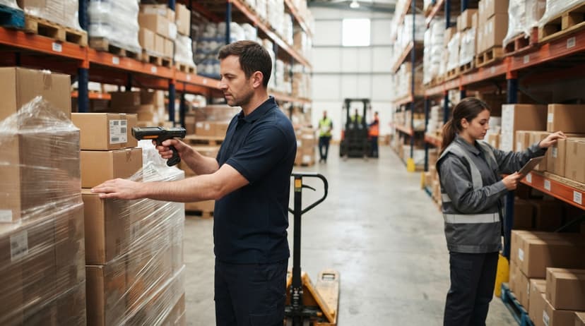 The team who would use how to manage inventory in a warehouse, mid-task