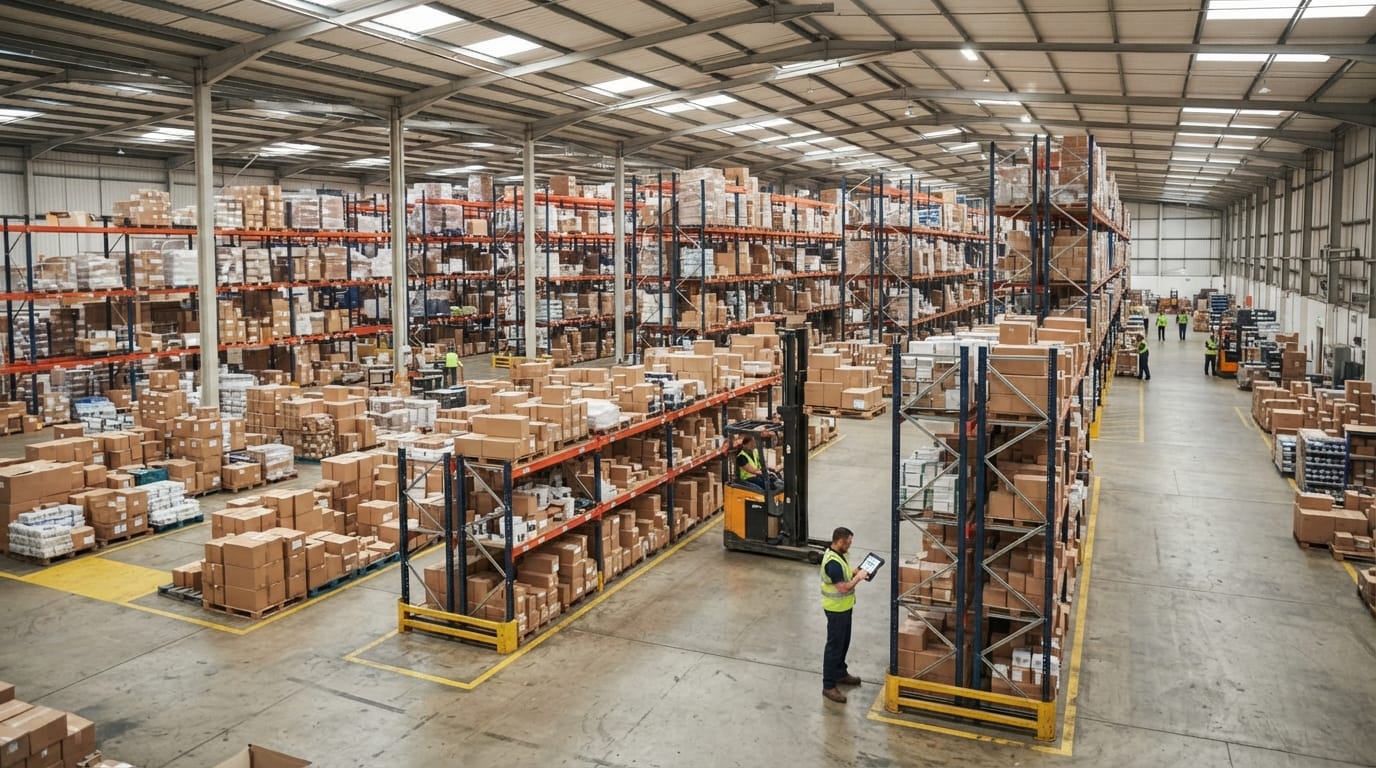 The wider operation that how to manage inventory in a warehouse runs