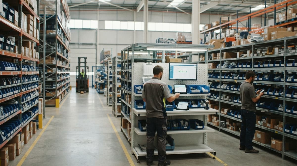 how to manage spare parts inventory